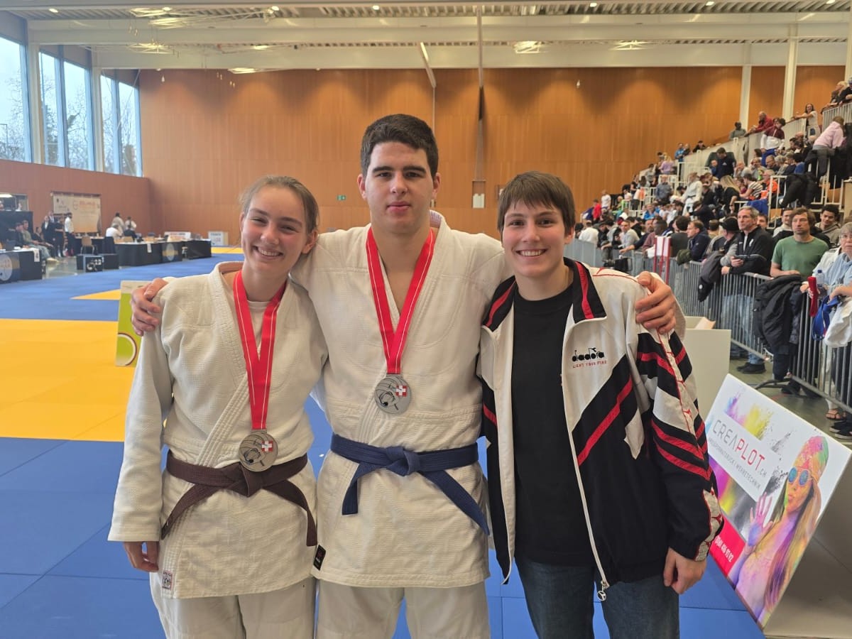 Judo Club Schaffhausen gewinnt 3 Silbermedaillen an der Endrunde der Schweizer Meisterschaften