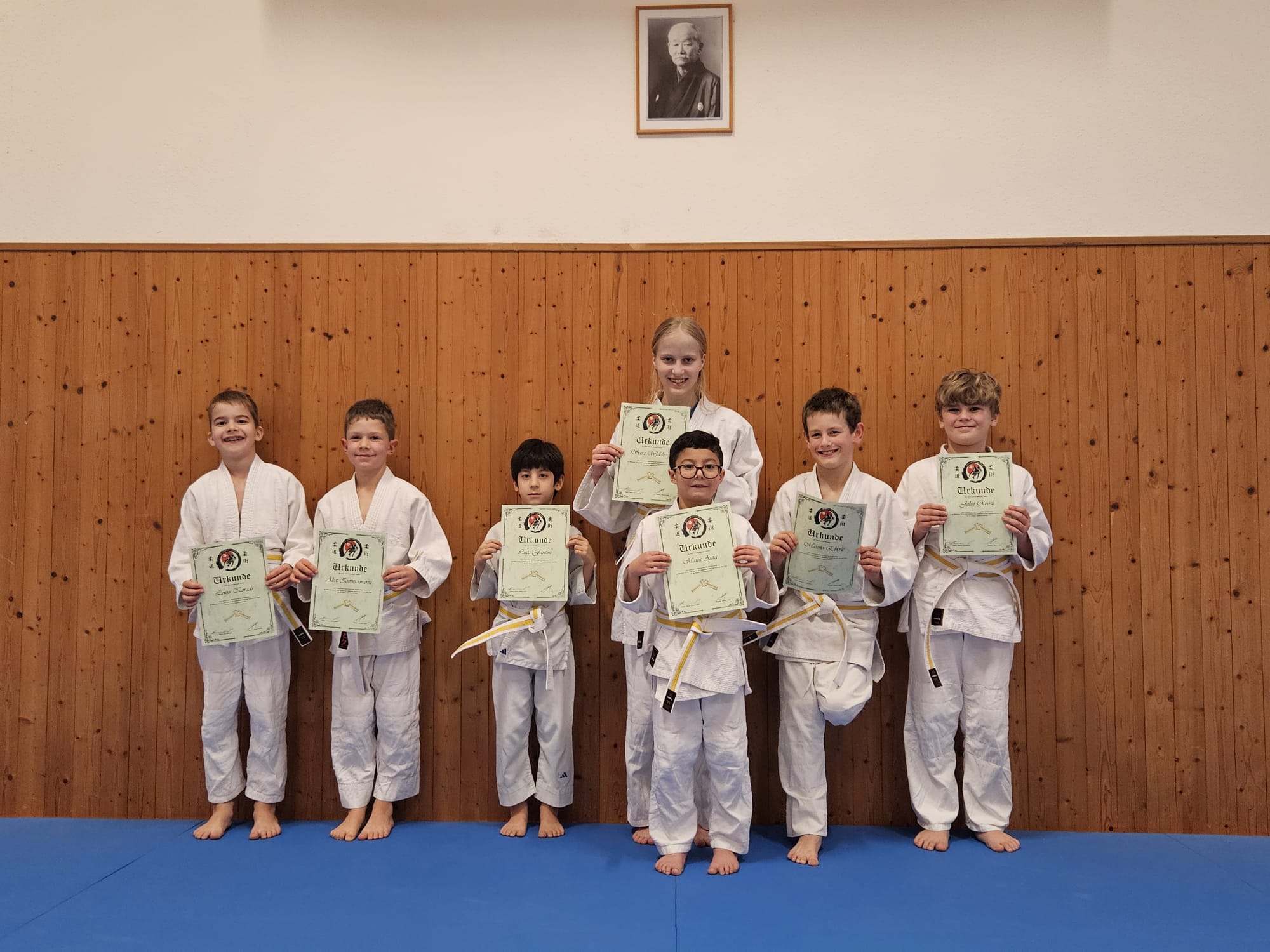 Herzliche Gratulation zur Kyu-Prüfung